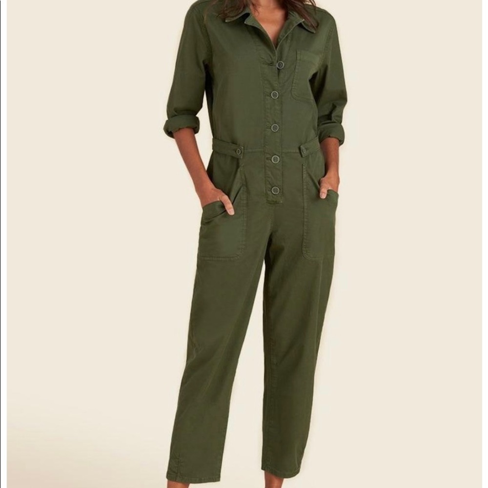 Veronica beard wren boiler jumpsuit size medium
